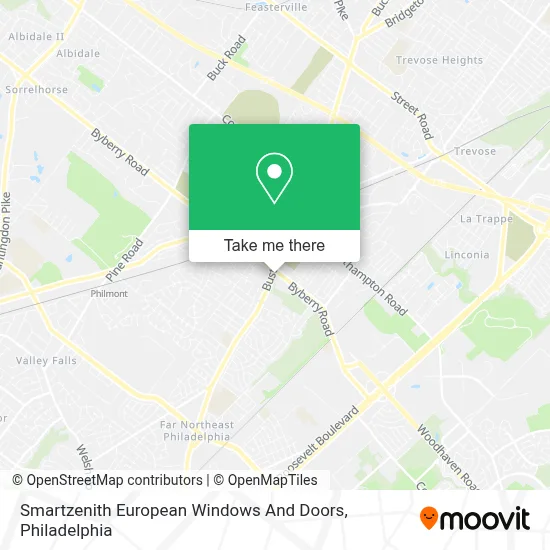 Smartzenith European Windows And Doors map