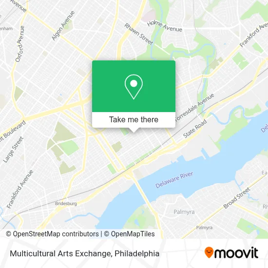 Multicultural Arts Exchange map