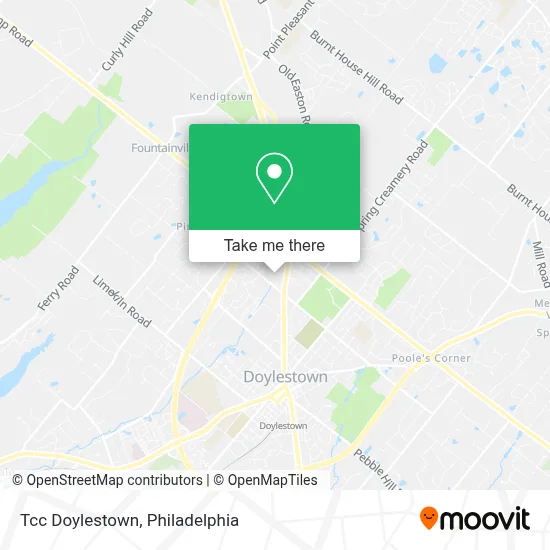 Tcc Doylestown map