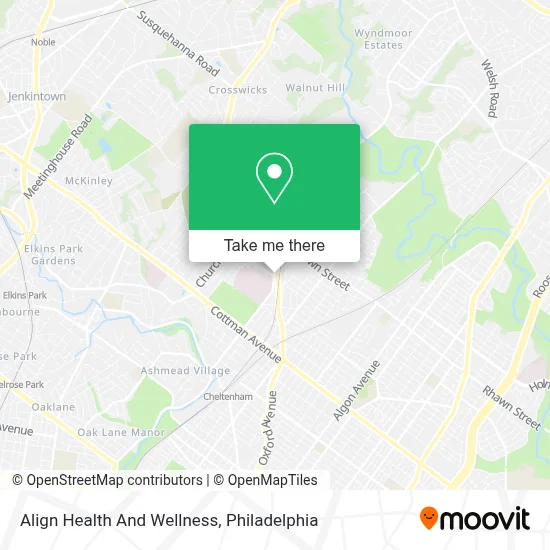 Align Health And Wellness map