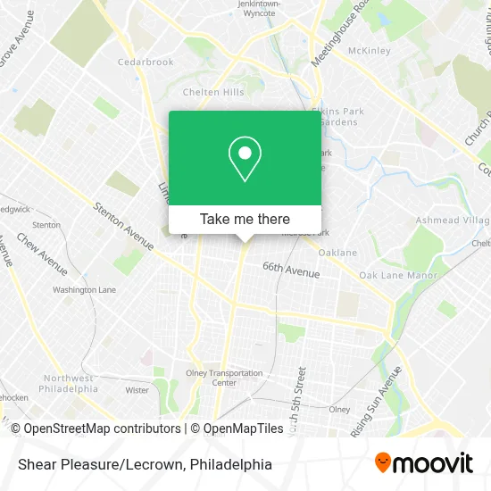 Shear Pleasure/Lecrown map
