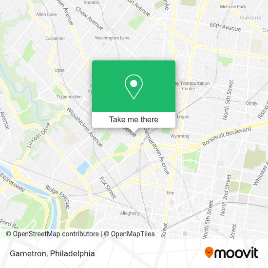 Gametron map
