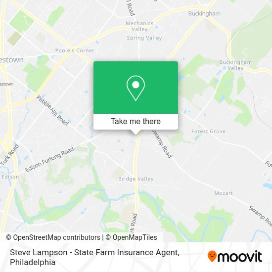 Steve Lampson - State Farm Insurance Agent map