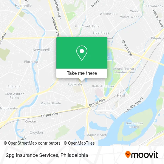 2pg Insurance Services map