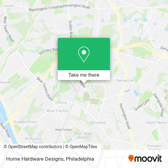 Home Hardware Designs map