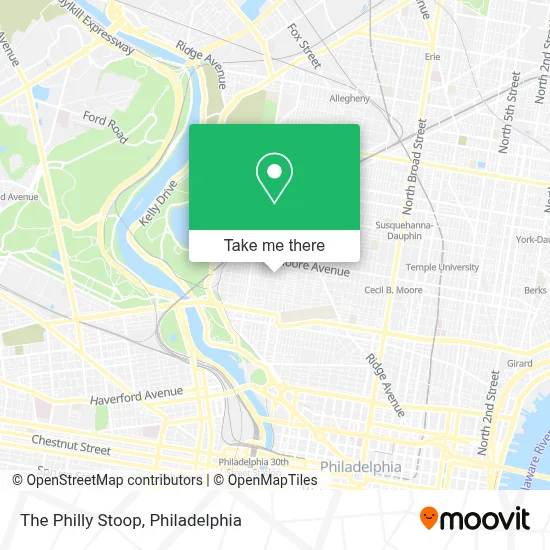 The Philly Stoop map