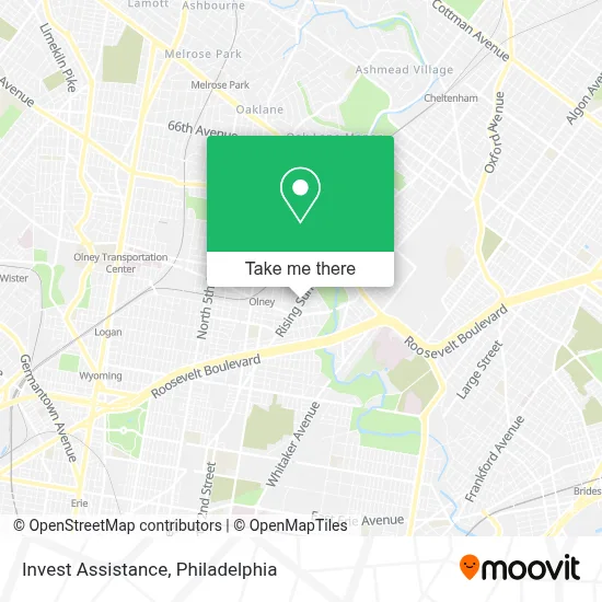 Invest Assistance map