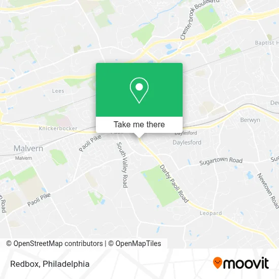 Redbox map