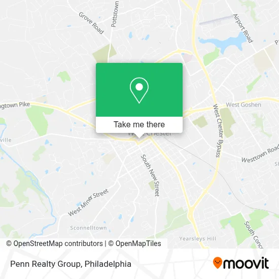 Penn Realty Group map