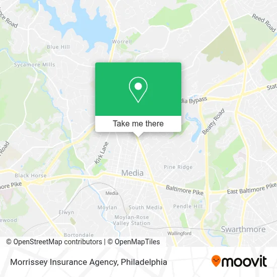 Morrissey Insurance Agency map