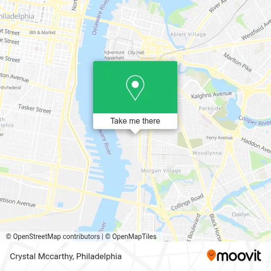 Crystal Mccarthy map
