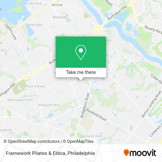 Framework Pilates & Eldoa map