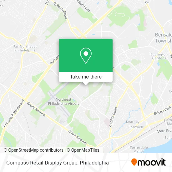 Compass Retail Display Group map