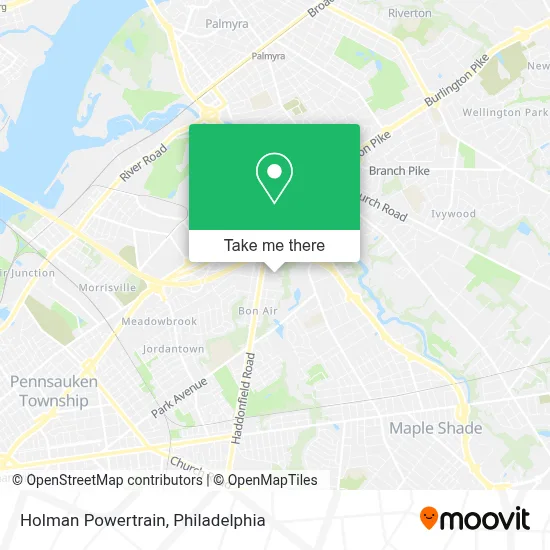 Holman Powertrain map