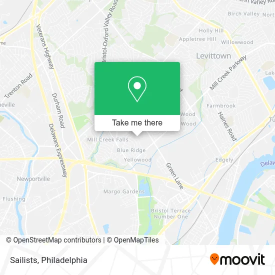 Sailists map