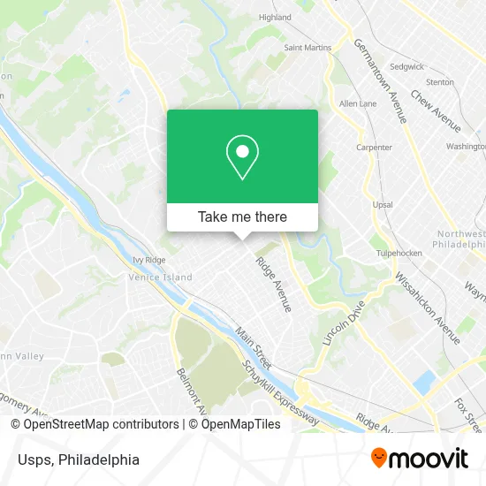 Usps map