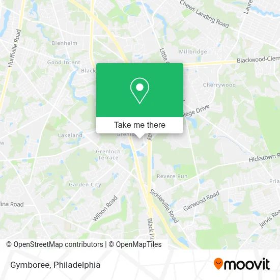 Gymboree map