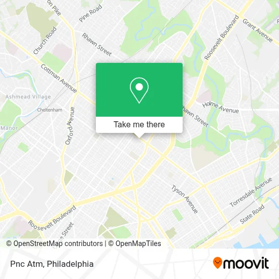 Pnc Atm map