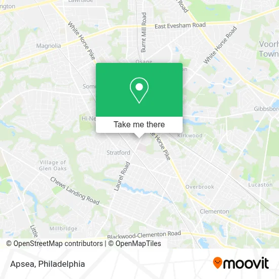 Apsea map