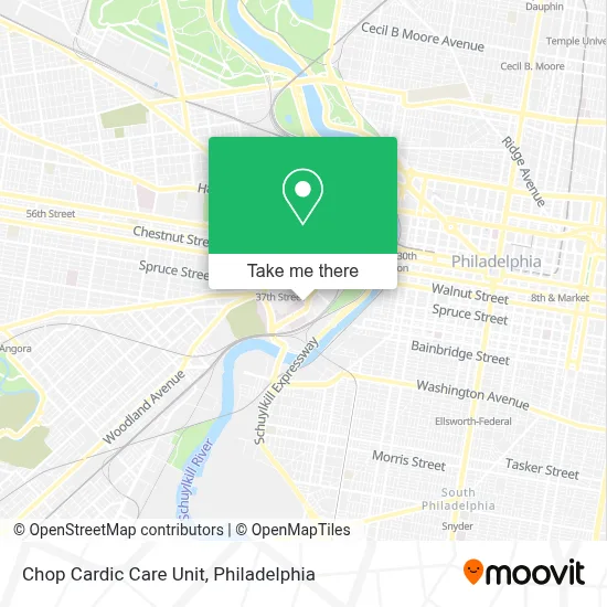 Chop Cardic Care Unit map