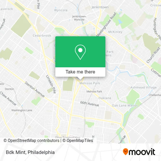 Bdk Mint map