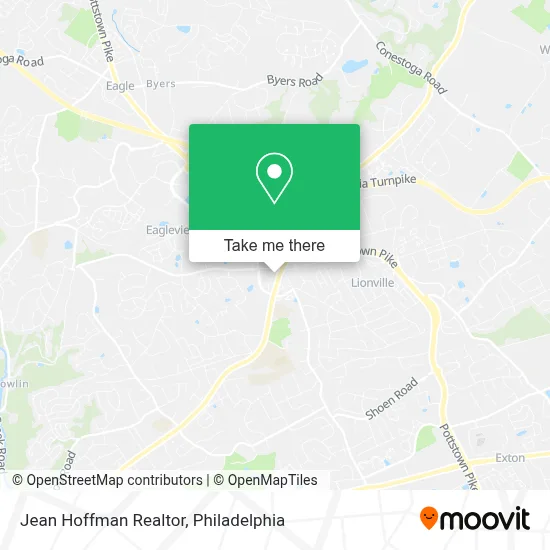 Jean Hoffman Realtor map