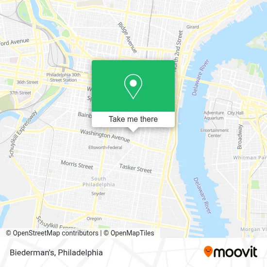 Biederman's map