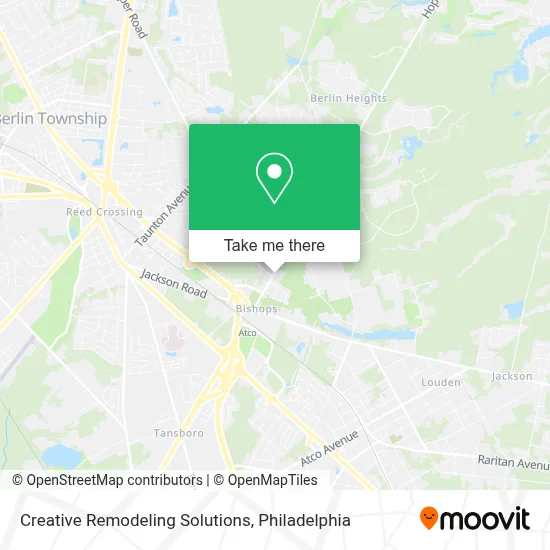 Creative Remodeling Solutions map