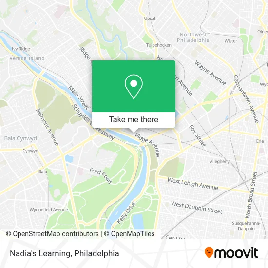 Nadia's Learning map