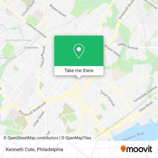 Kenneth Cole map
