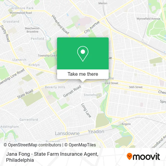 Jana Fong - State Farm Insurance Agent map