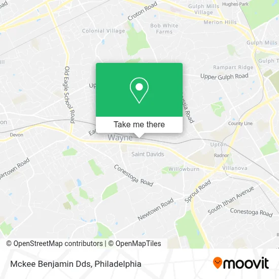 Mckee Benjamin Dds map