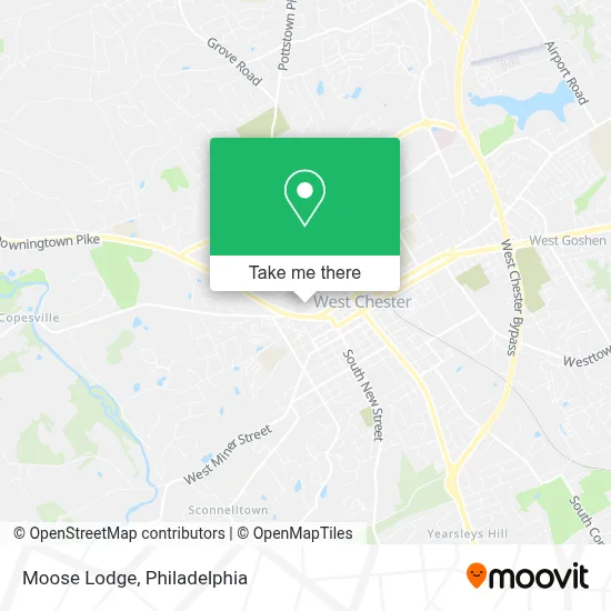 Moose Lodge map