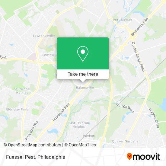 Fuessel Pest map