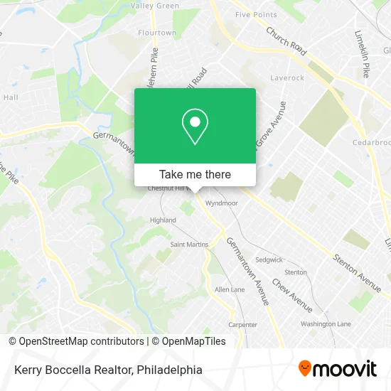 Kerry Boccella Realtor map