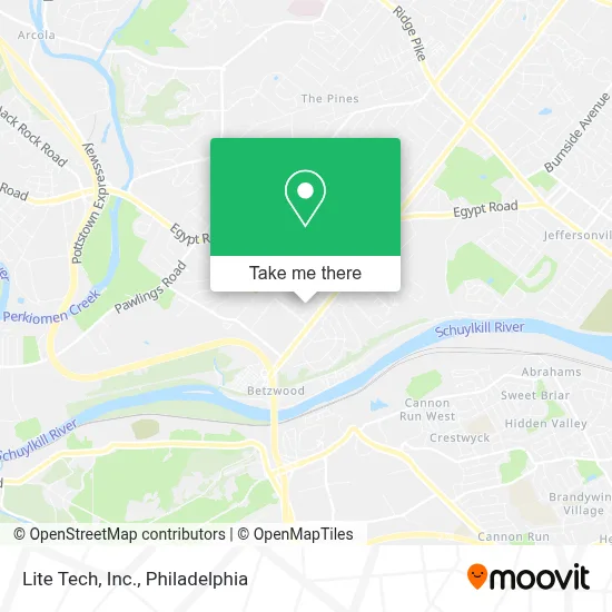 Lite Tech, Inc. map