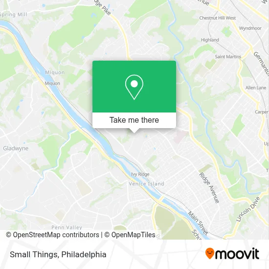 Small Things map