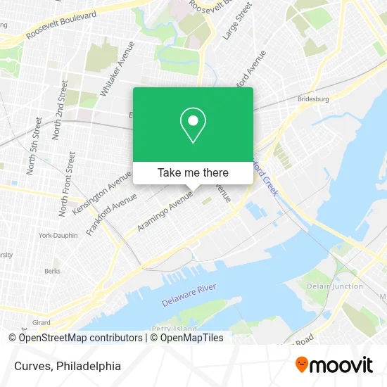 Curves map