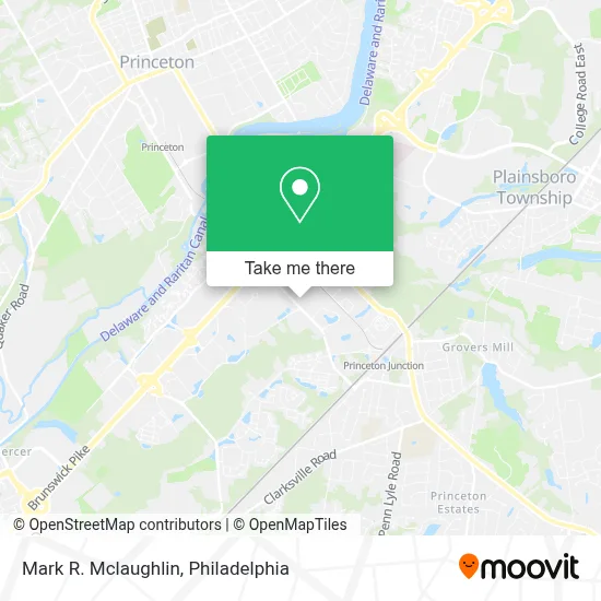 Mark R. Mclaughlin map