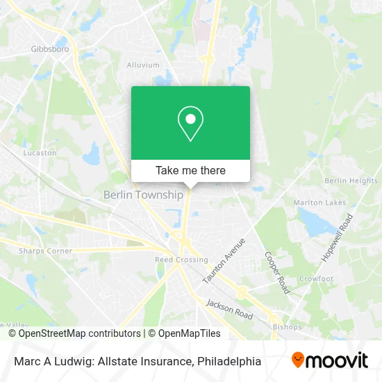Marc A Ludwig: Allstate Insurance map