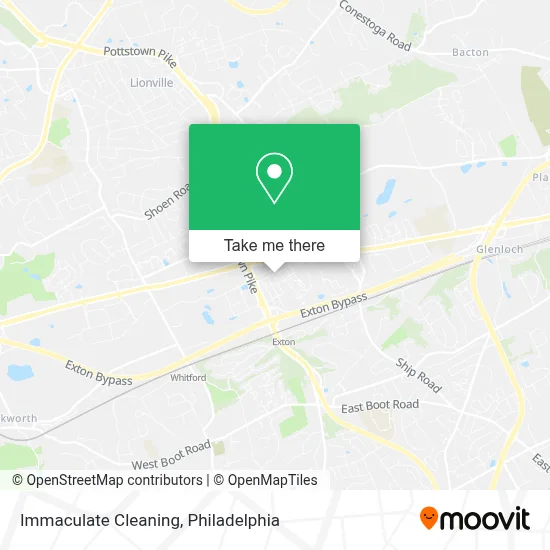 Immaculate Cleaning map