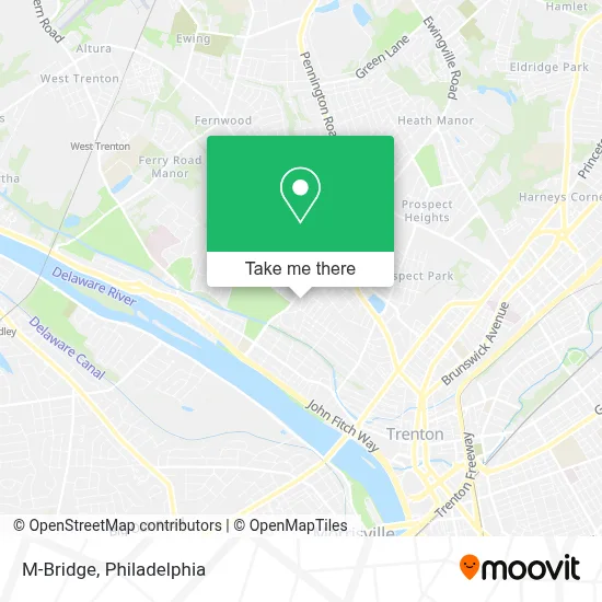 M-Bridge map