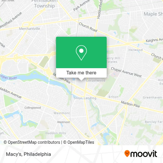 Macy's map