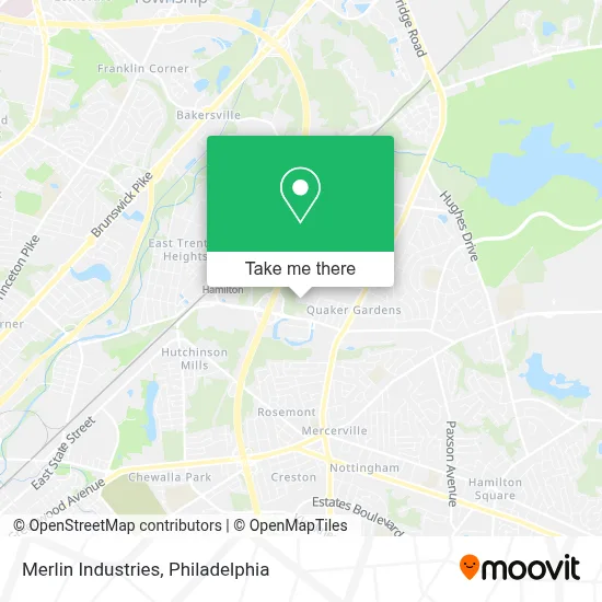 Merlin Industries map