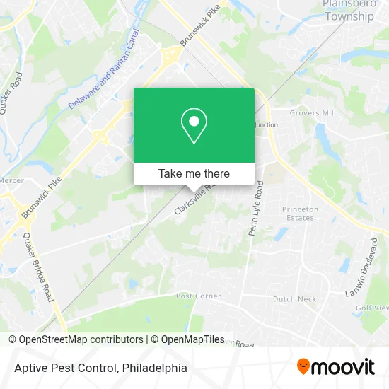 Aptive Pest Control map