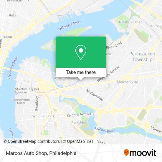 Marcos Auto Shop map