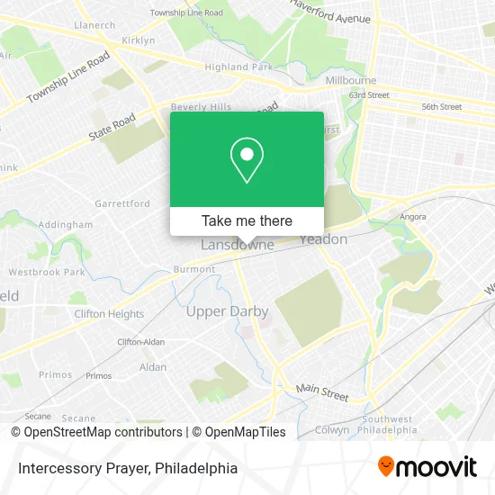 Intercessory Prayer map