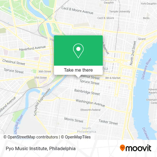 Pyo Music Institute map