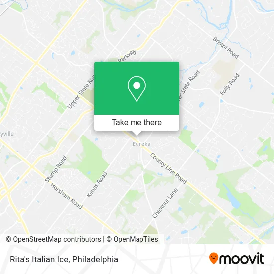 Rita's Italian Ice map