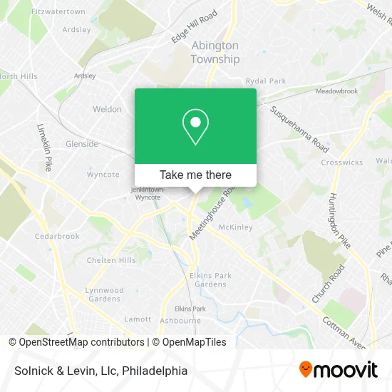 Solnick & Levin, Llc map